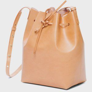 Mansur Gavriel Bucket Bag - Camello/Rosa